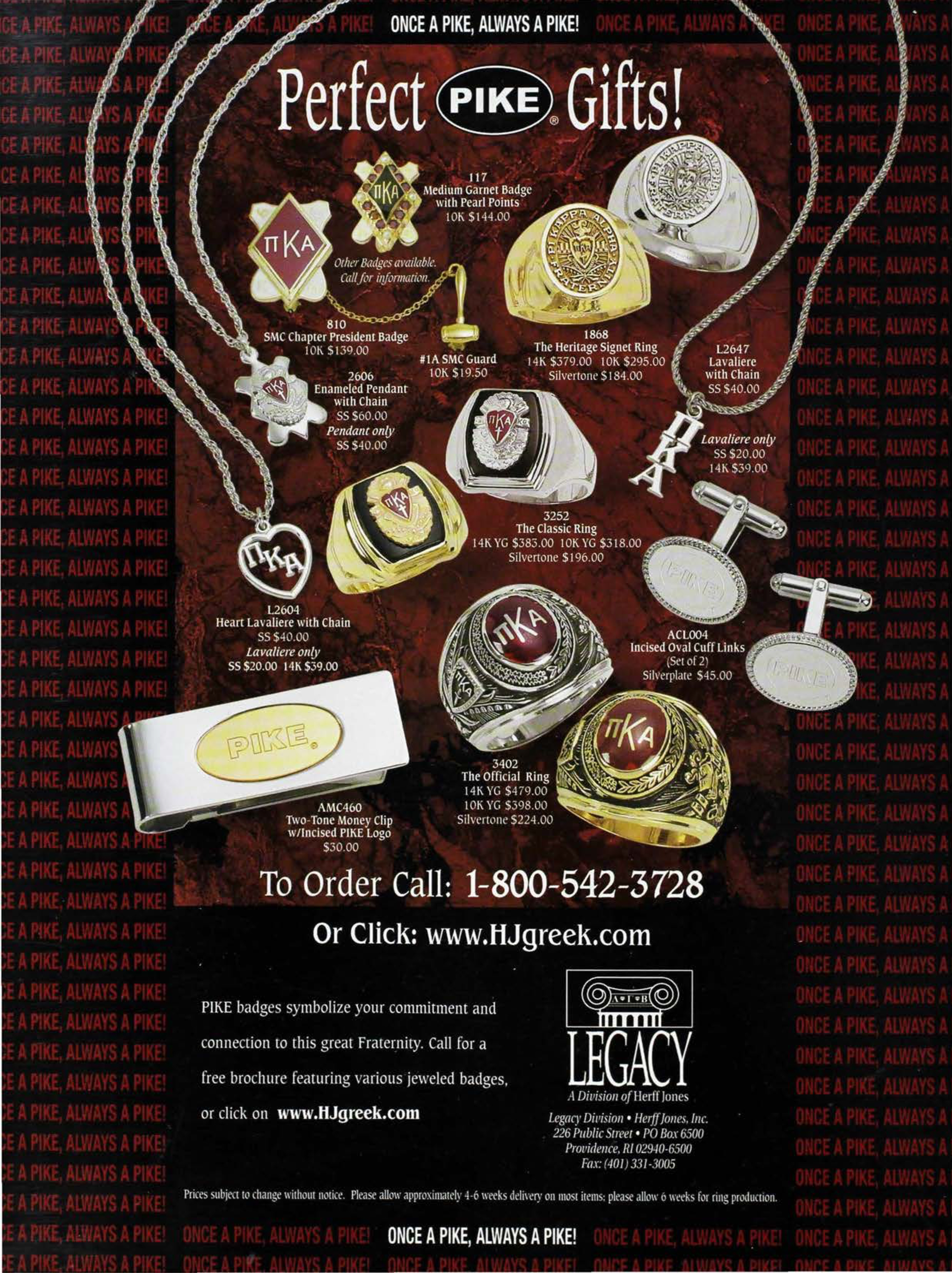 Legacy Advertisement, Winter 2006